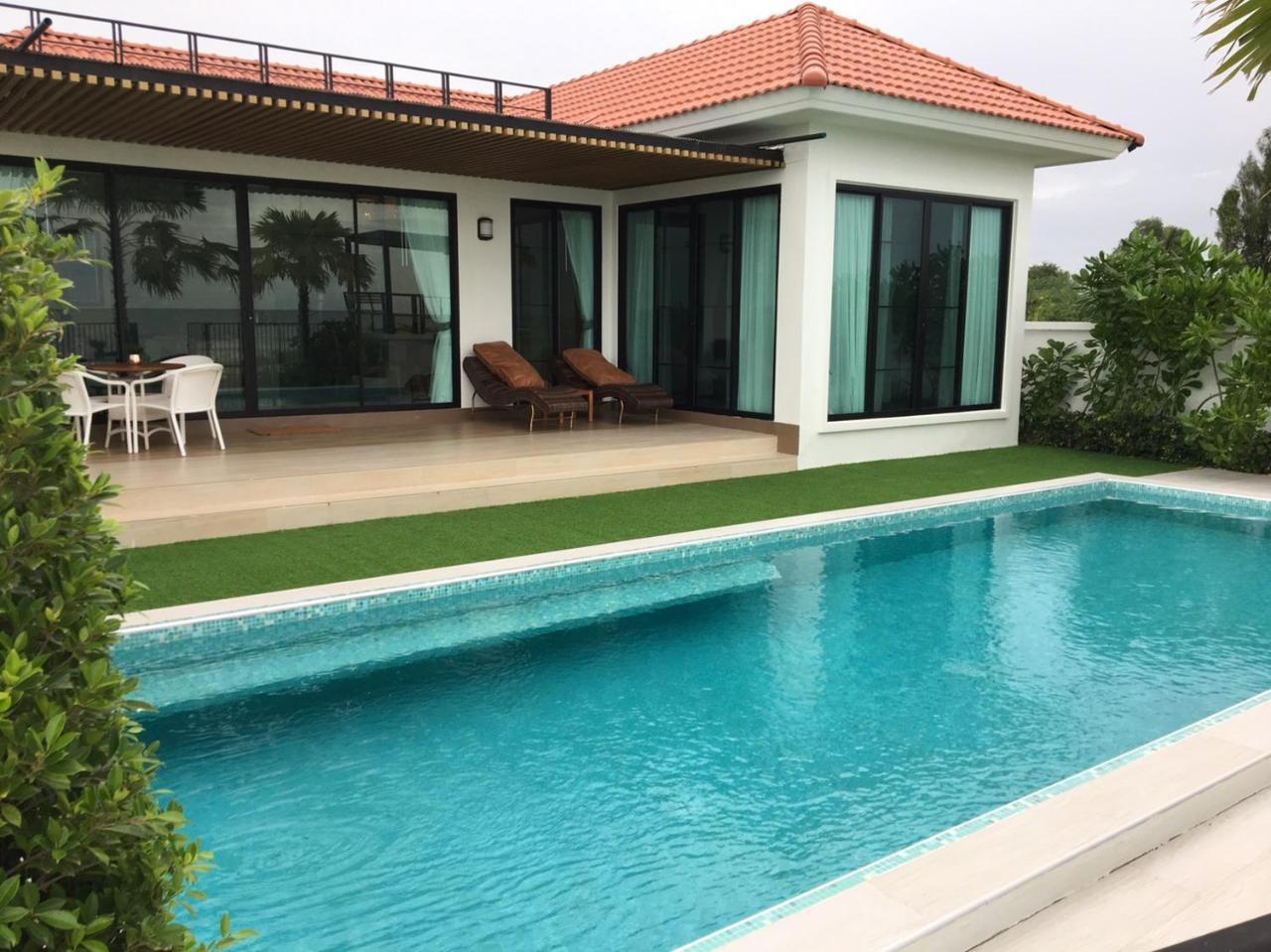 La Playa Beach Front Pool Villa Cha-Am,Huahin Puk Tian Ngoại thất bức ảnh